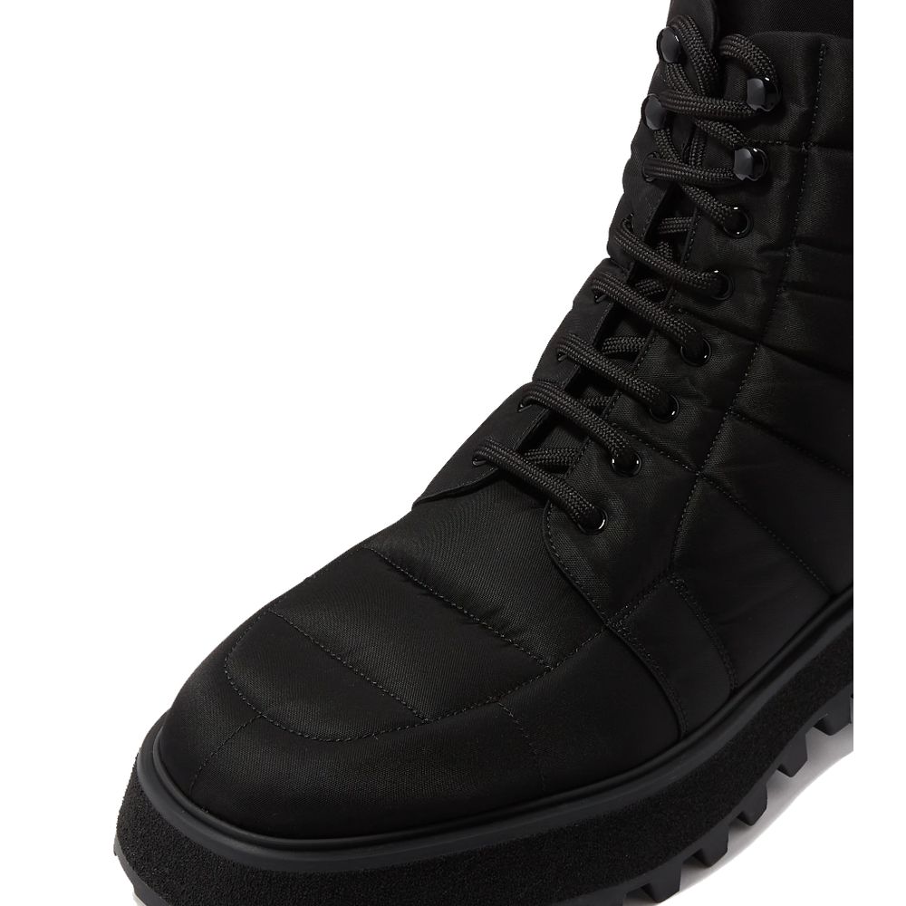 Bottes en nylon noires Dolce &amp; Gabbana