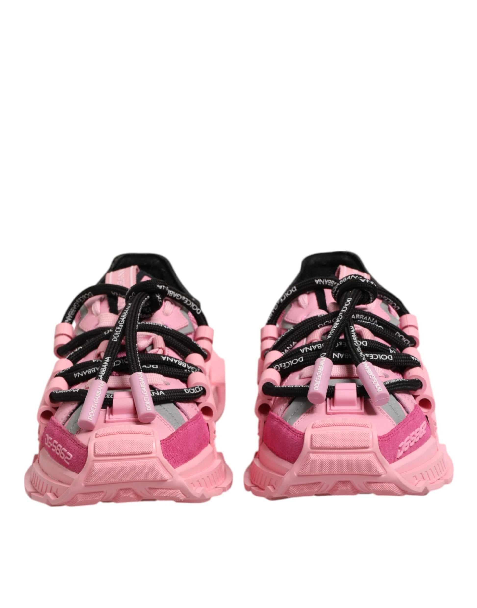 Baskets basses roses Dolce &amp; Gabbana Space pour femme