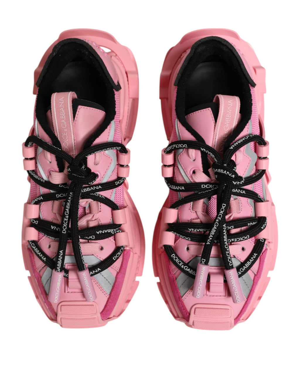 Baskets basses roses Dolce &amp; Gabbana Space pour femme