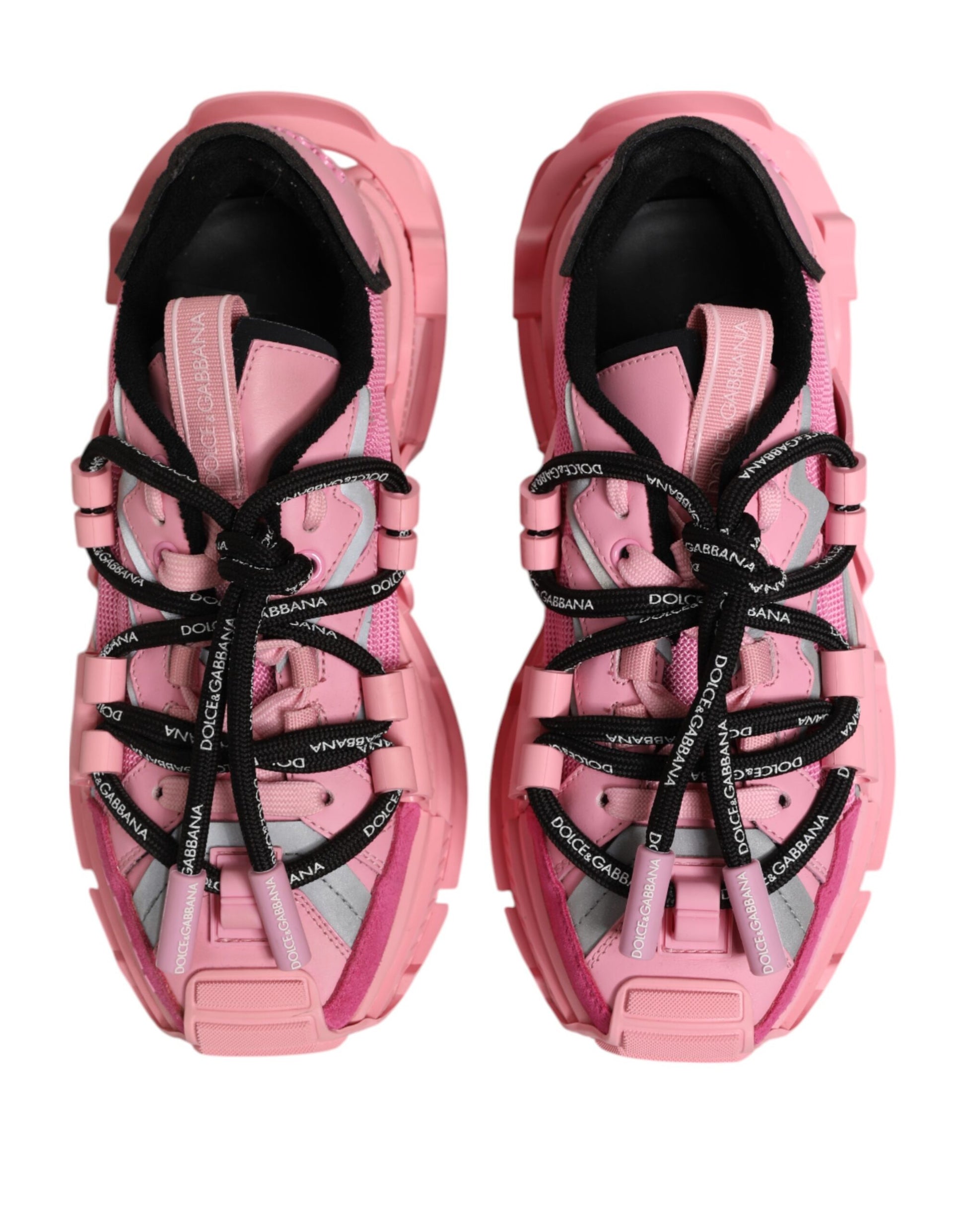 Baskets basses roses Dolce &amp; Gabbana Space pour femme