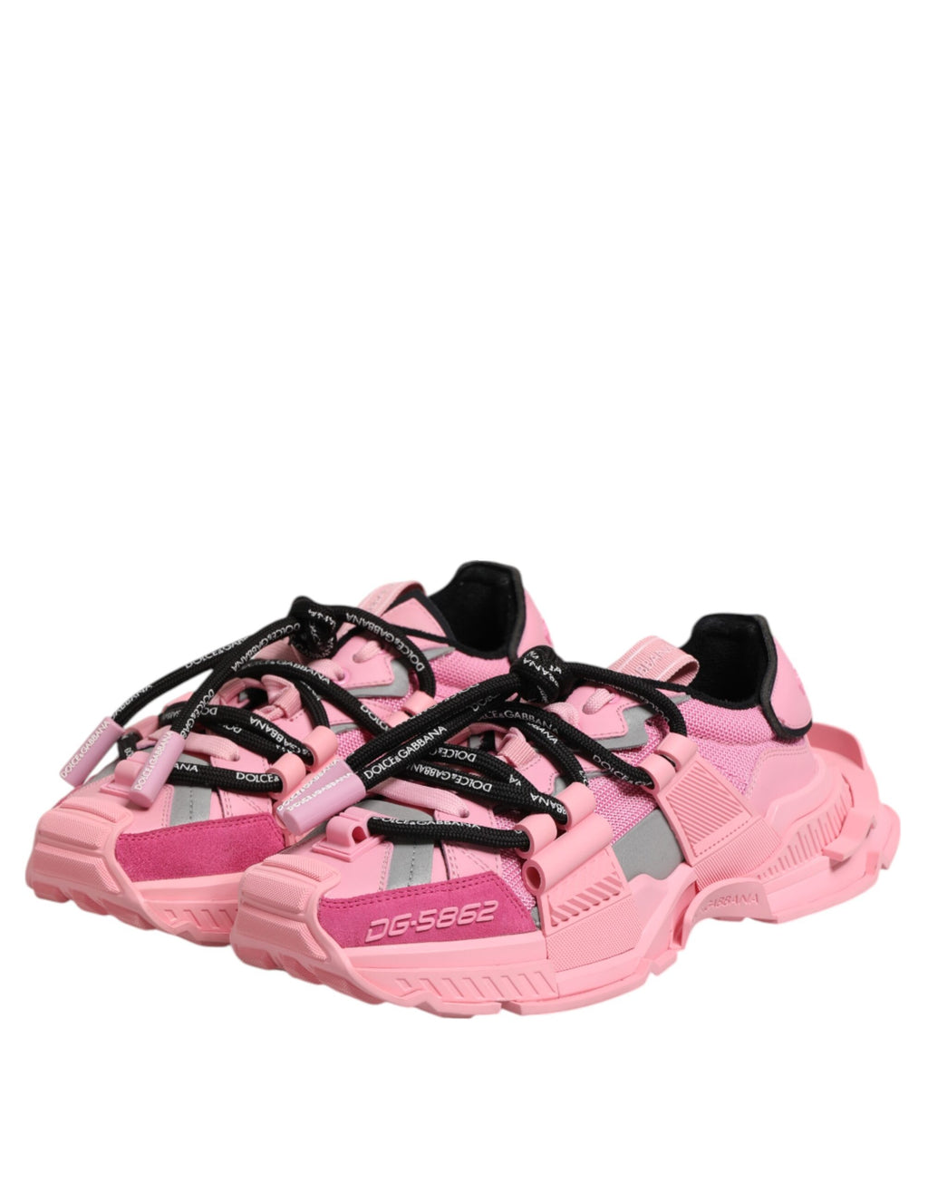 Baskets basses roses Dolce &amp; Gabbana Space pour femme