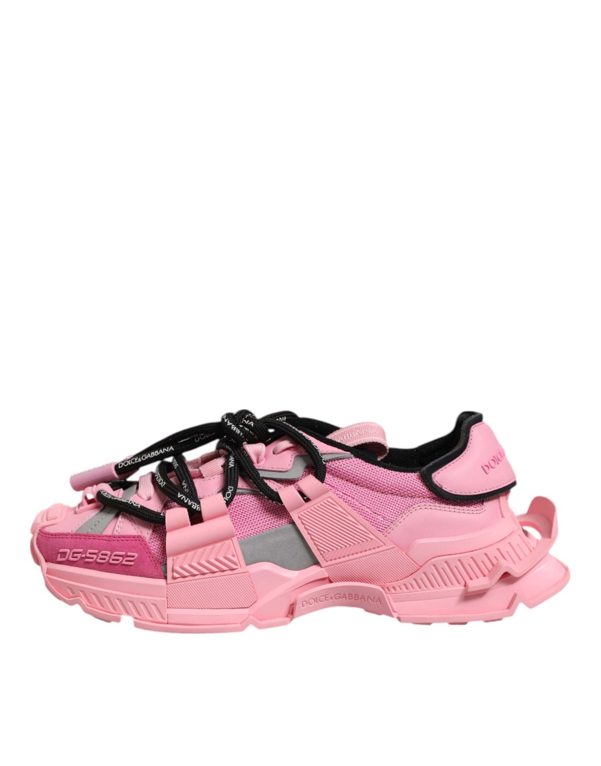 Baskets basses roses Dolce &amp; Gabbana Space pour femme
