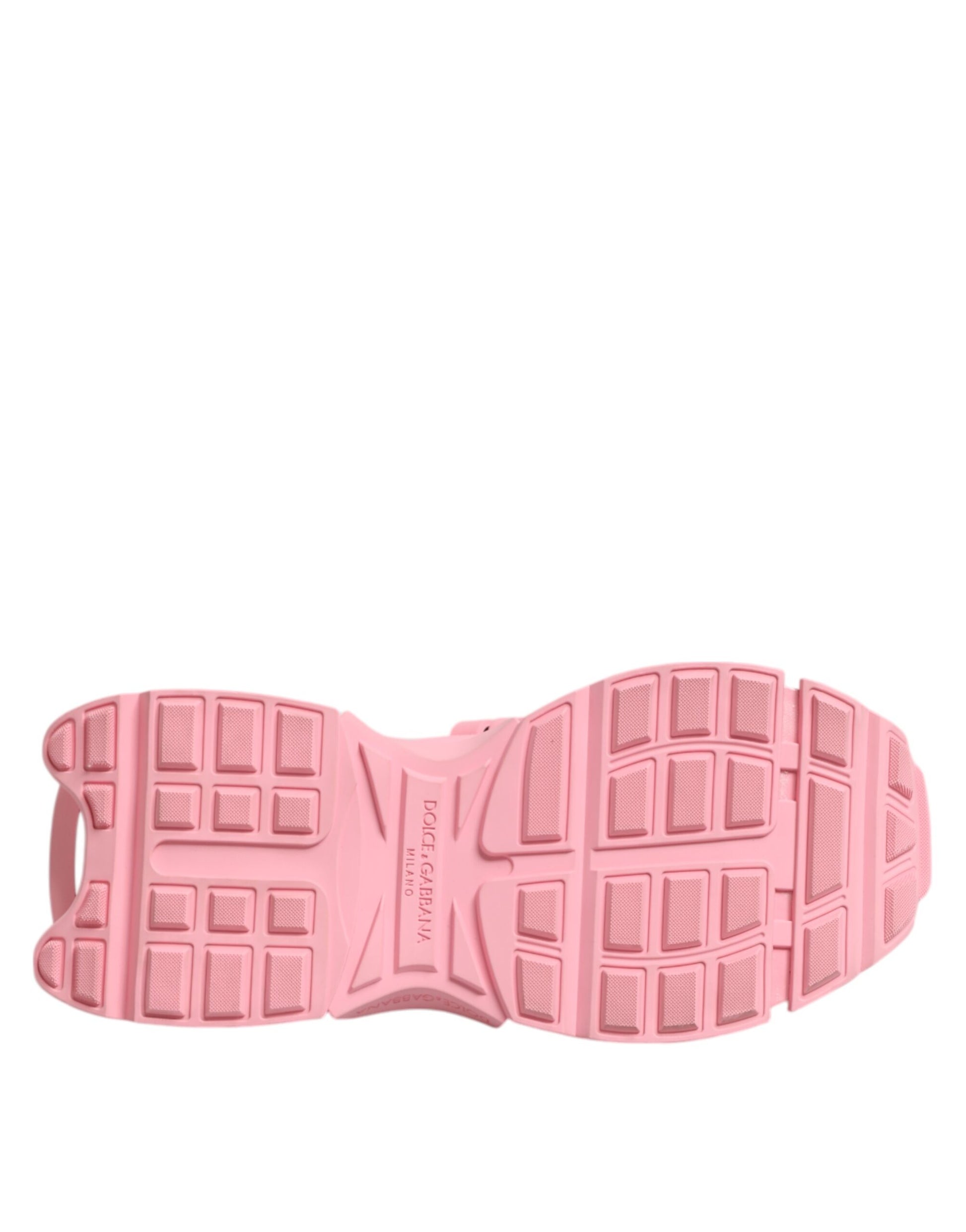 Baskets basses roses Dolce &amp; Gabbana Space pour femme