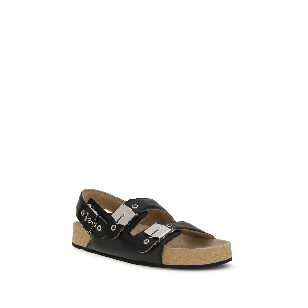 Sandales plates Balenciaga Scholl