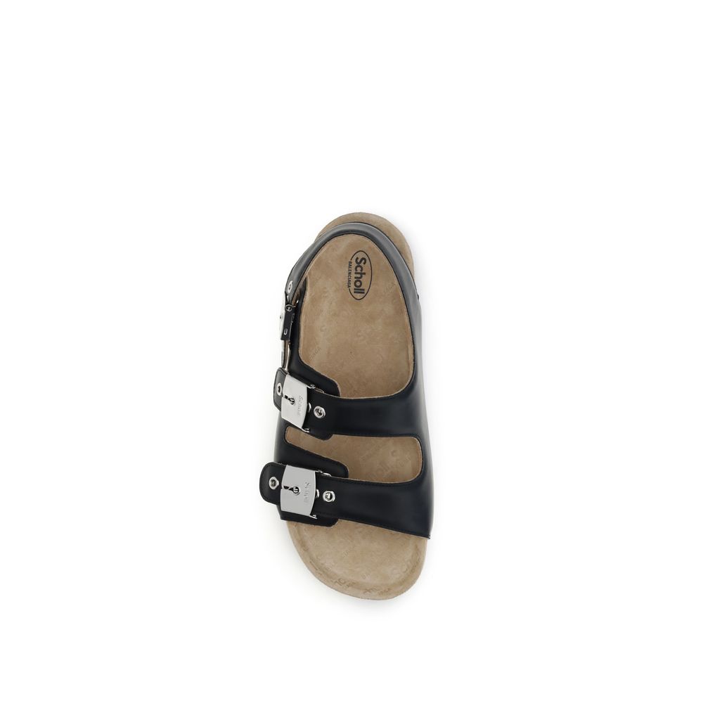 Sandales plates Balenciaga Scholl