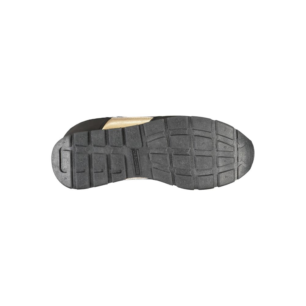 Baskets noires en polyester US POLO ASSN.