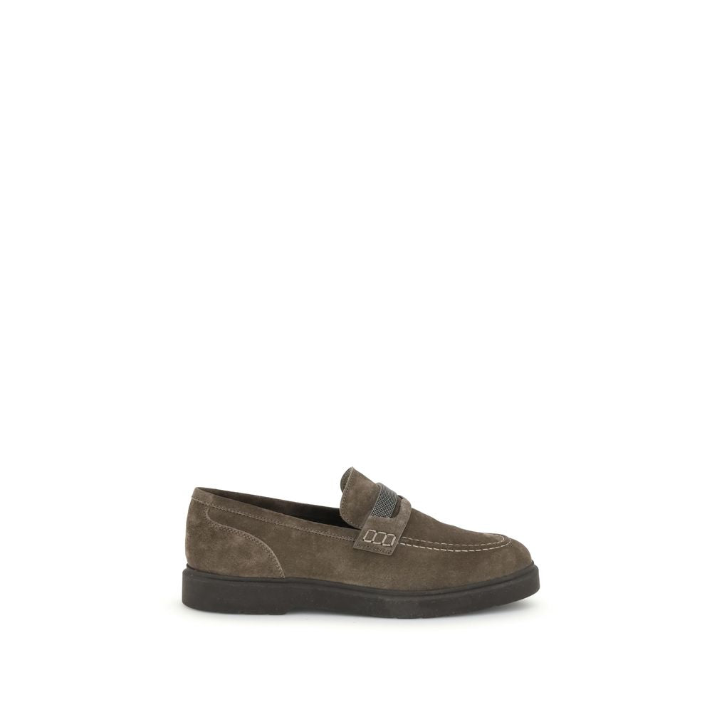 Mocassins en cuir Brunello Cucinelli