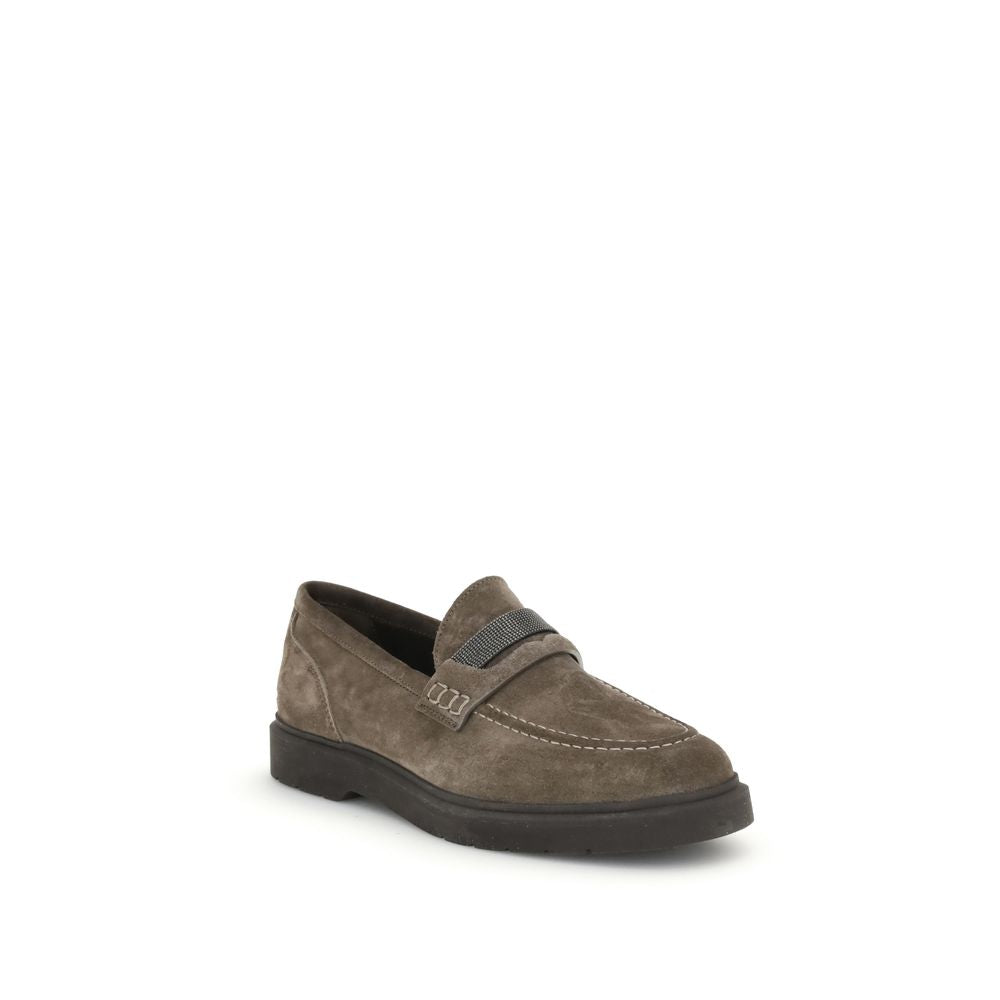 Mocassins en cuir Brunello Cucinelli