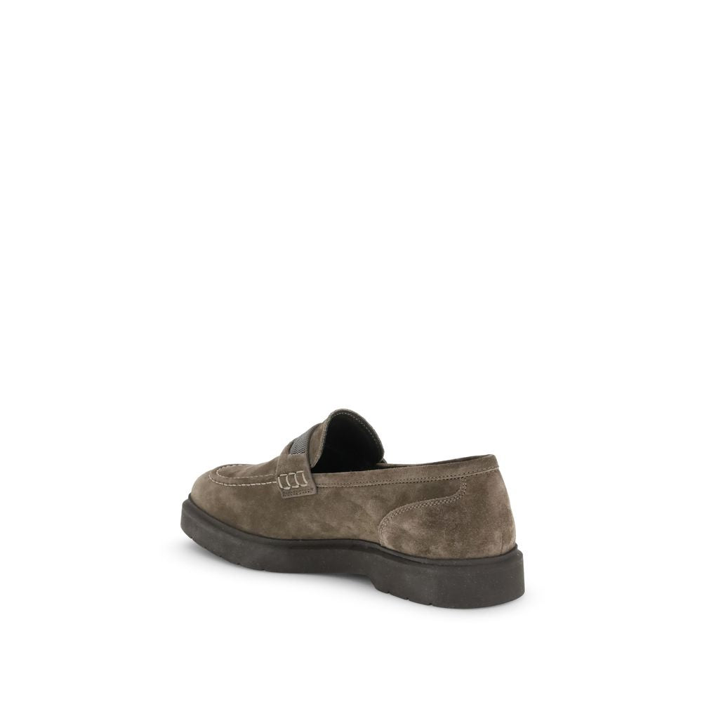 Mocassins en cuir Brunello Cucinelli