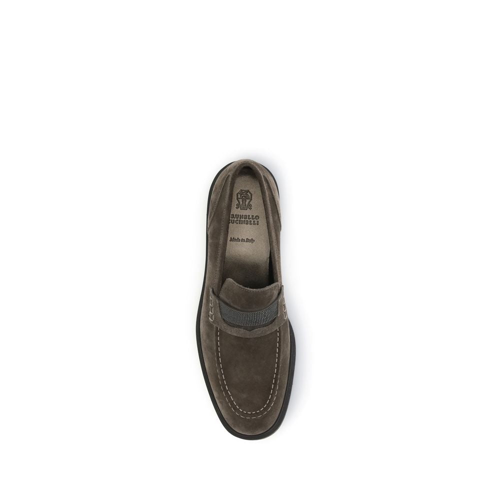 Mocassins en cuir Brunello Cucinelli