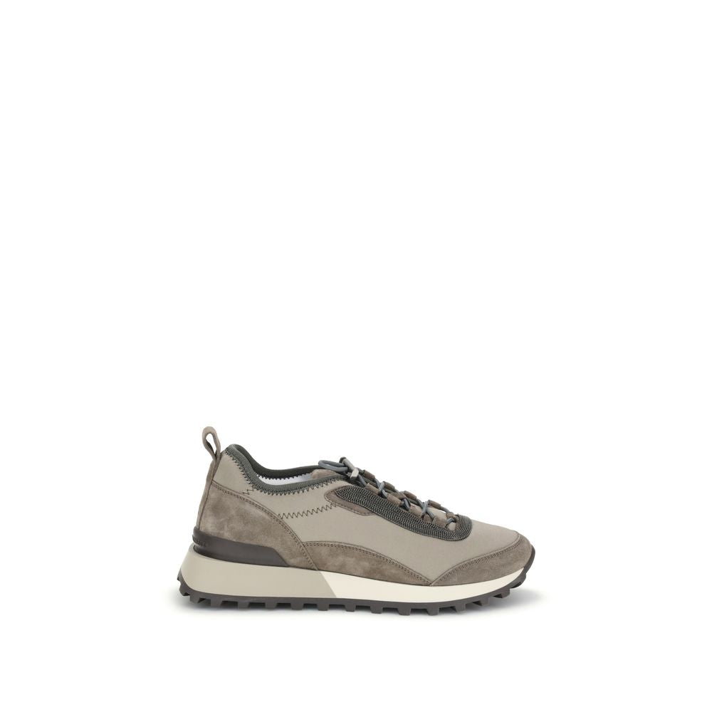 Baskets en cuir Brunello Cucinelli