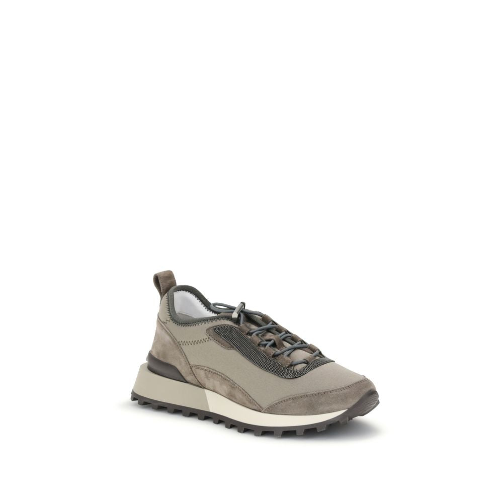 Baskets en cuir Brunello Cucinelli