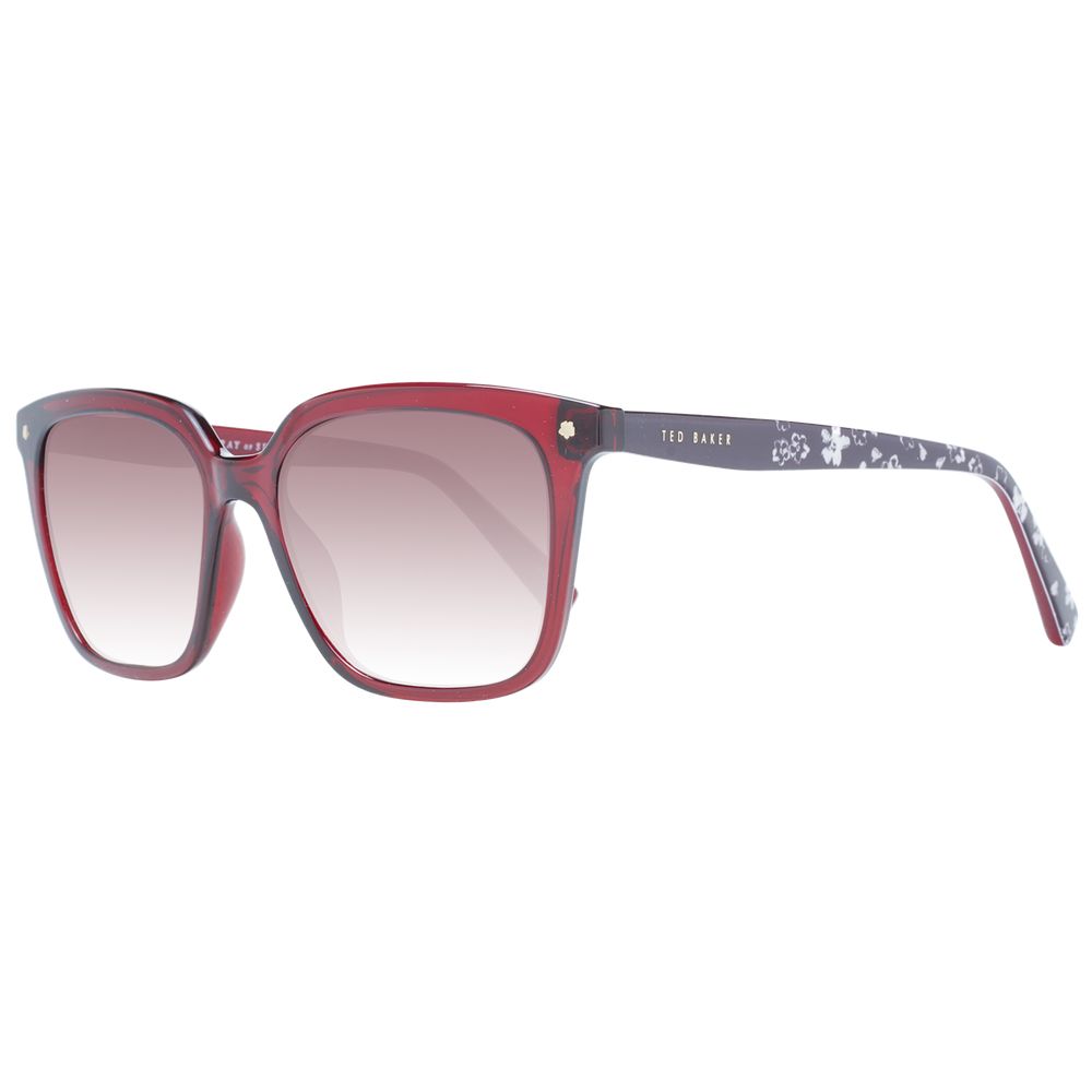 Lunettes de soleil rouges pour femmes Ted Baker