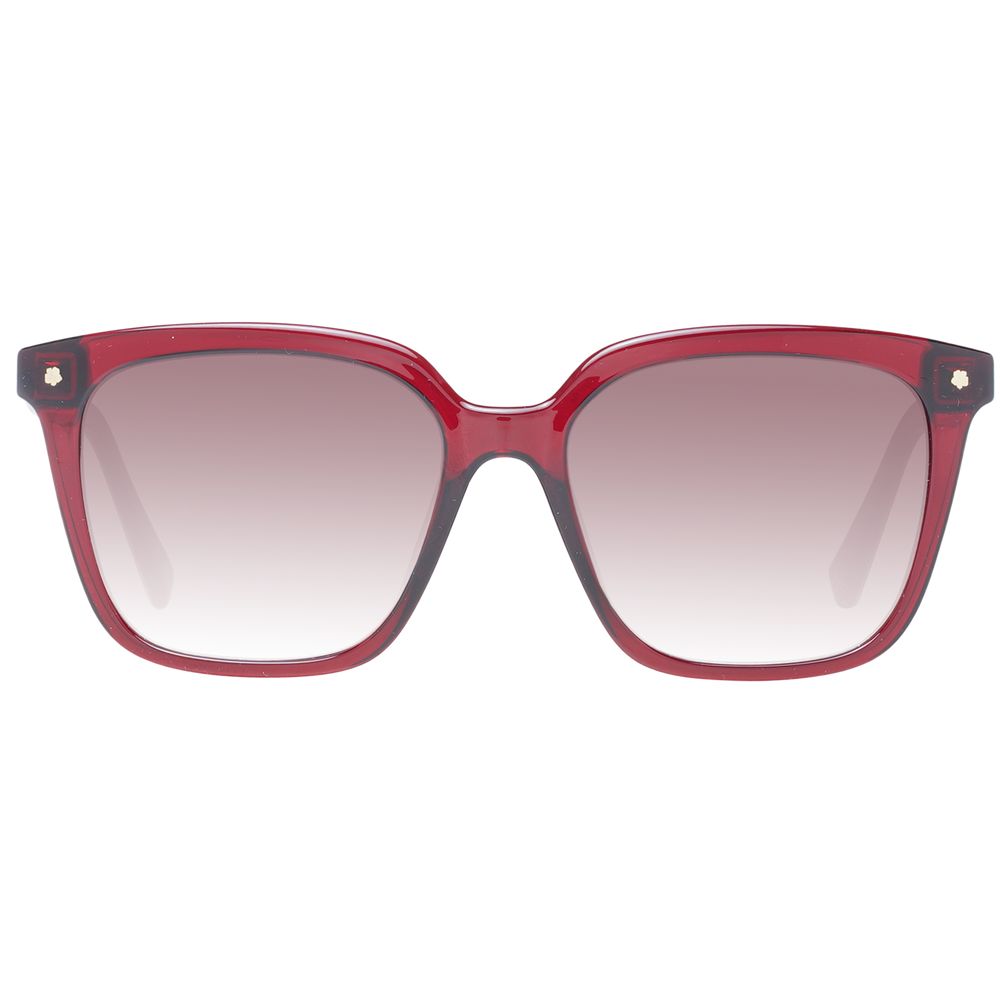 Lunettes de soleil rouges pour femmes Ted Baker