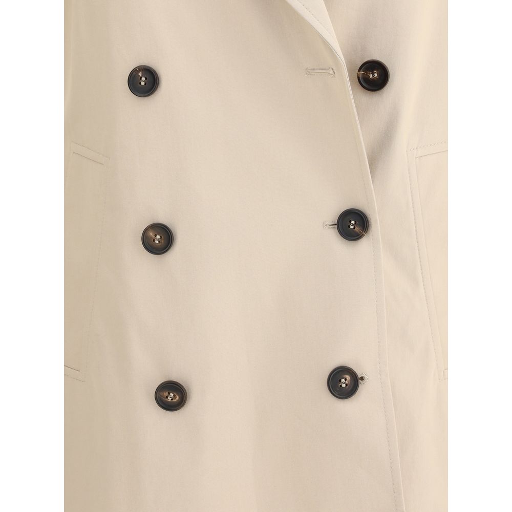 Brunello Cucinelli Trench mi-long