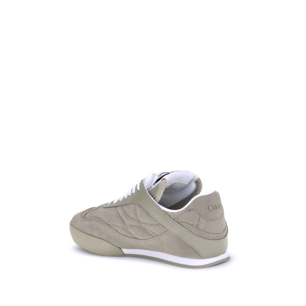 Baskets en daim Chloé Kick