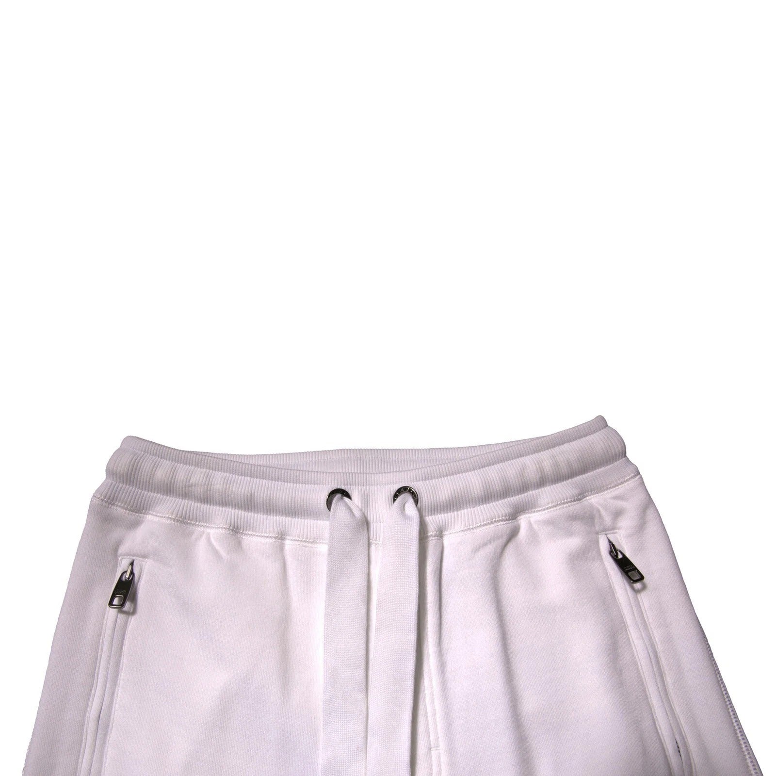 Pantalon de jogging en coton à bande logo blanche Dolce &amp; Gabbana