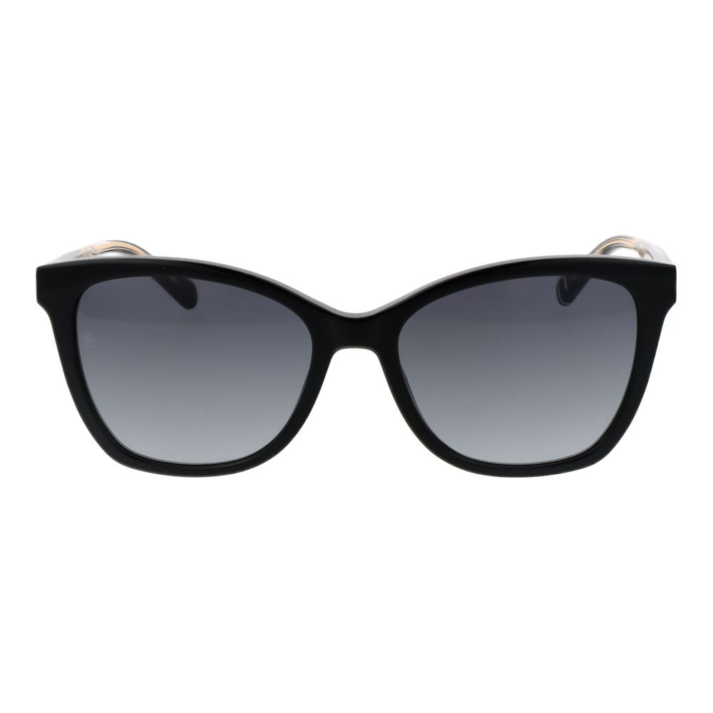 Lunettes de soleil noires Tommy Hilfiger pour femme