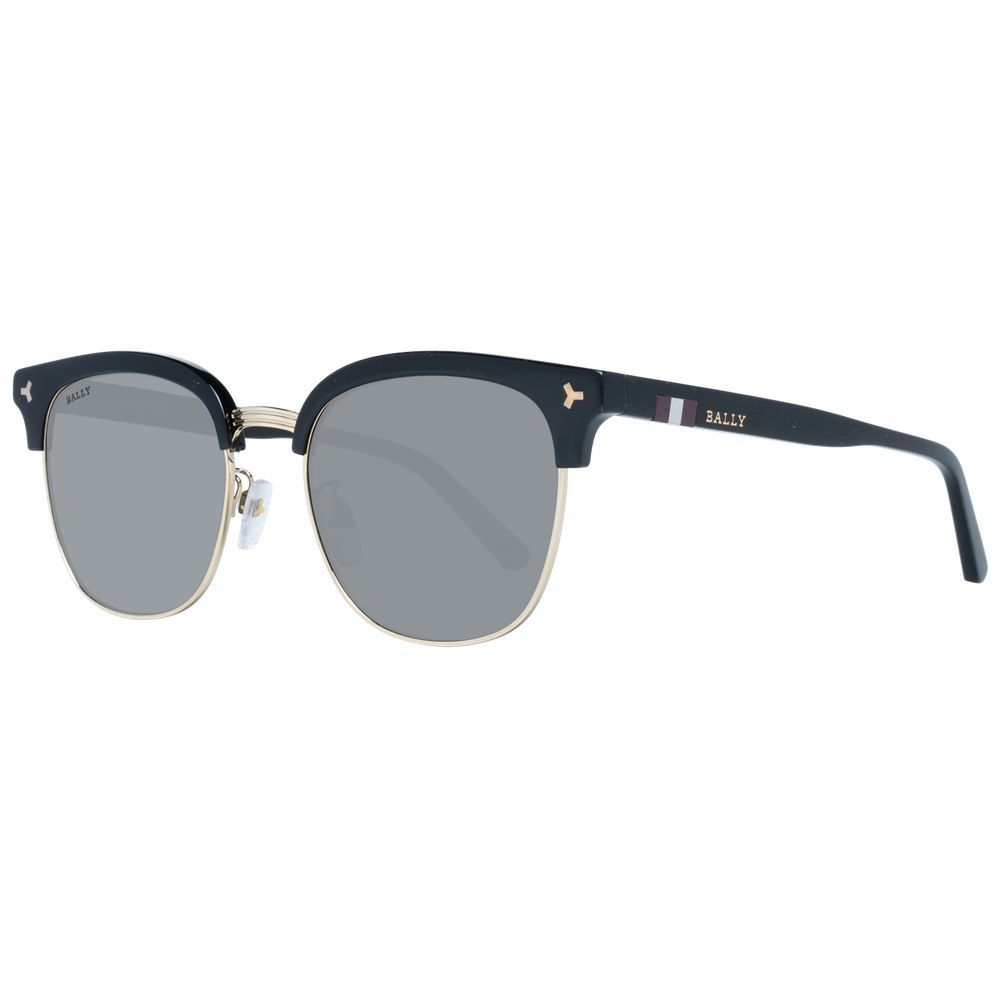 Lunettes de soleil Bally en métal noir