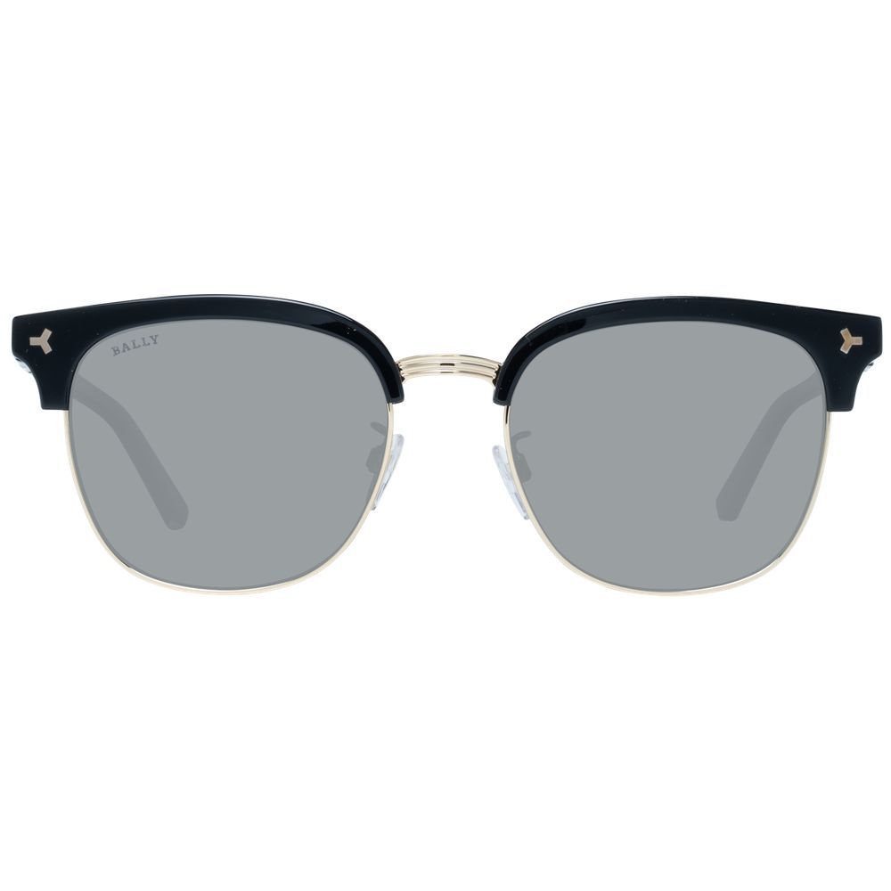 Lunettes de soleil Bally en métal noir