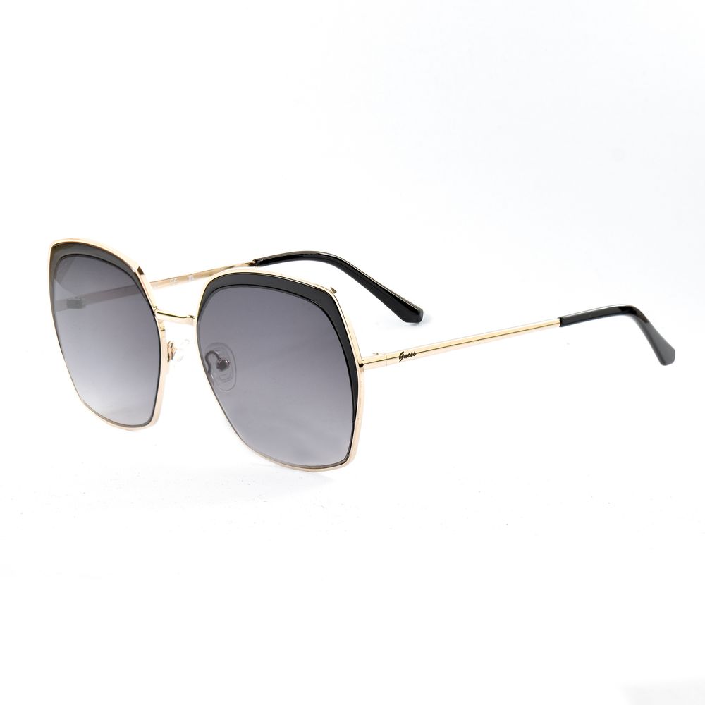 Lunettes de soleil Guess en métal doré