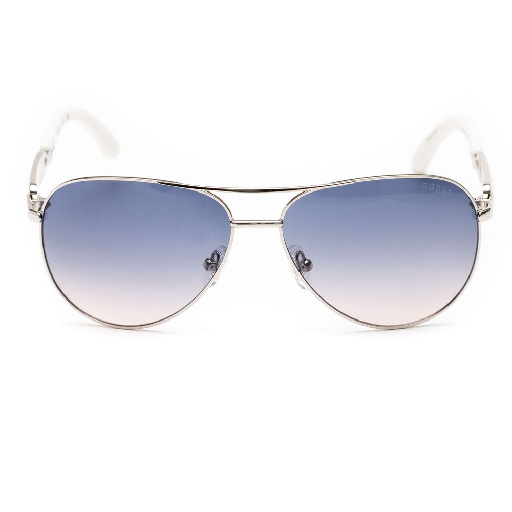 Lunettes de soleil Guess en métal gris