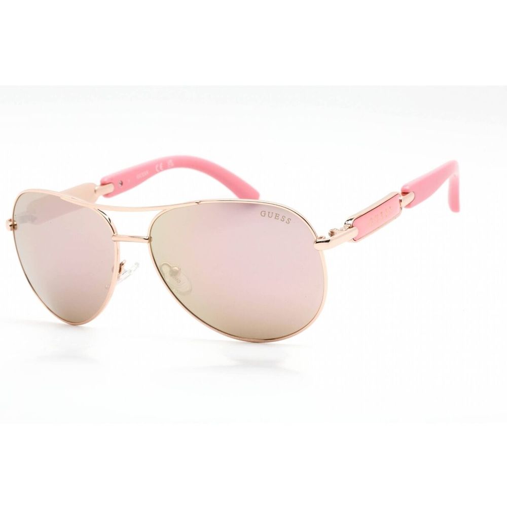 Lunettes de soleil Guess en métal gris