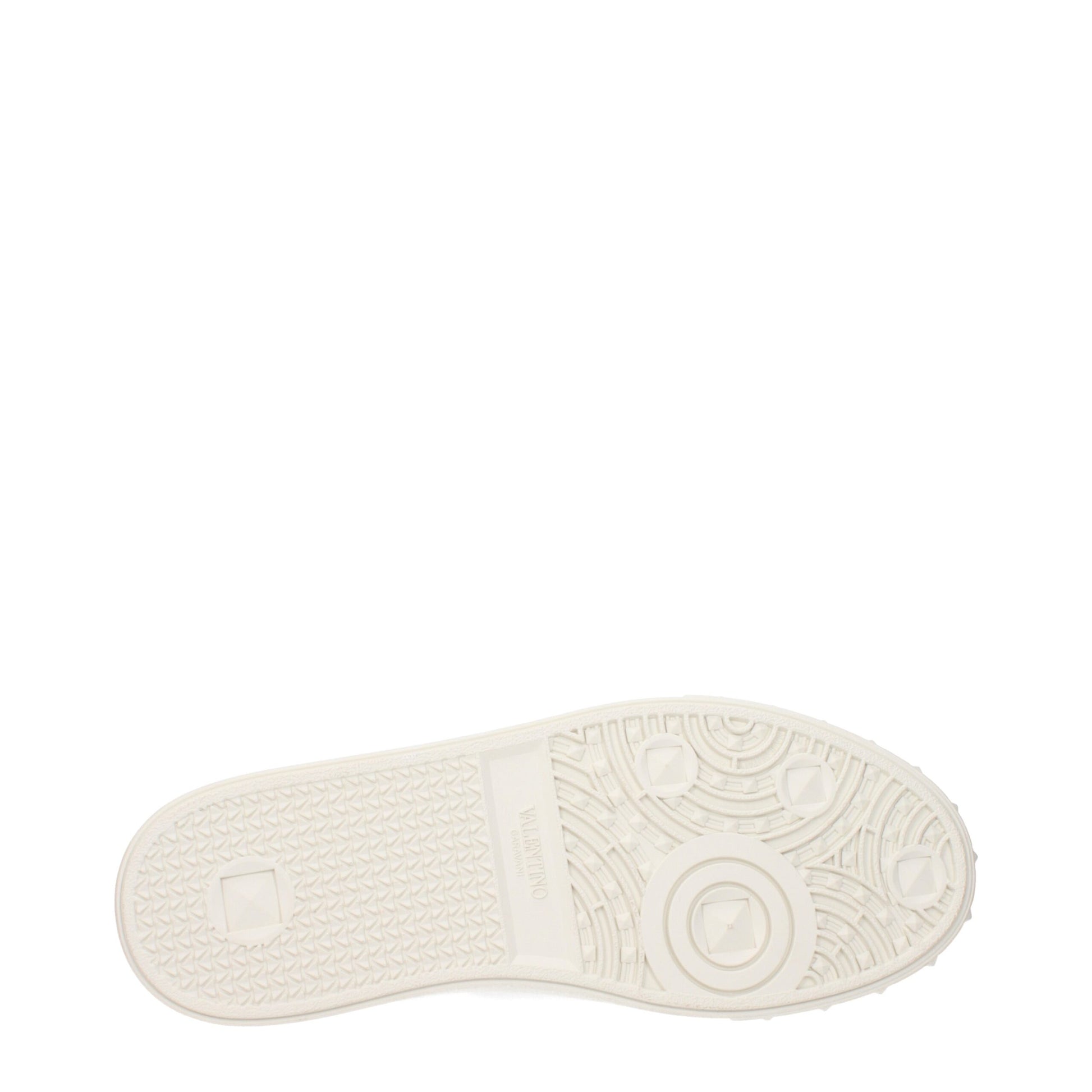 Valentino Garavani White Leather Low Tops