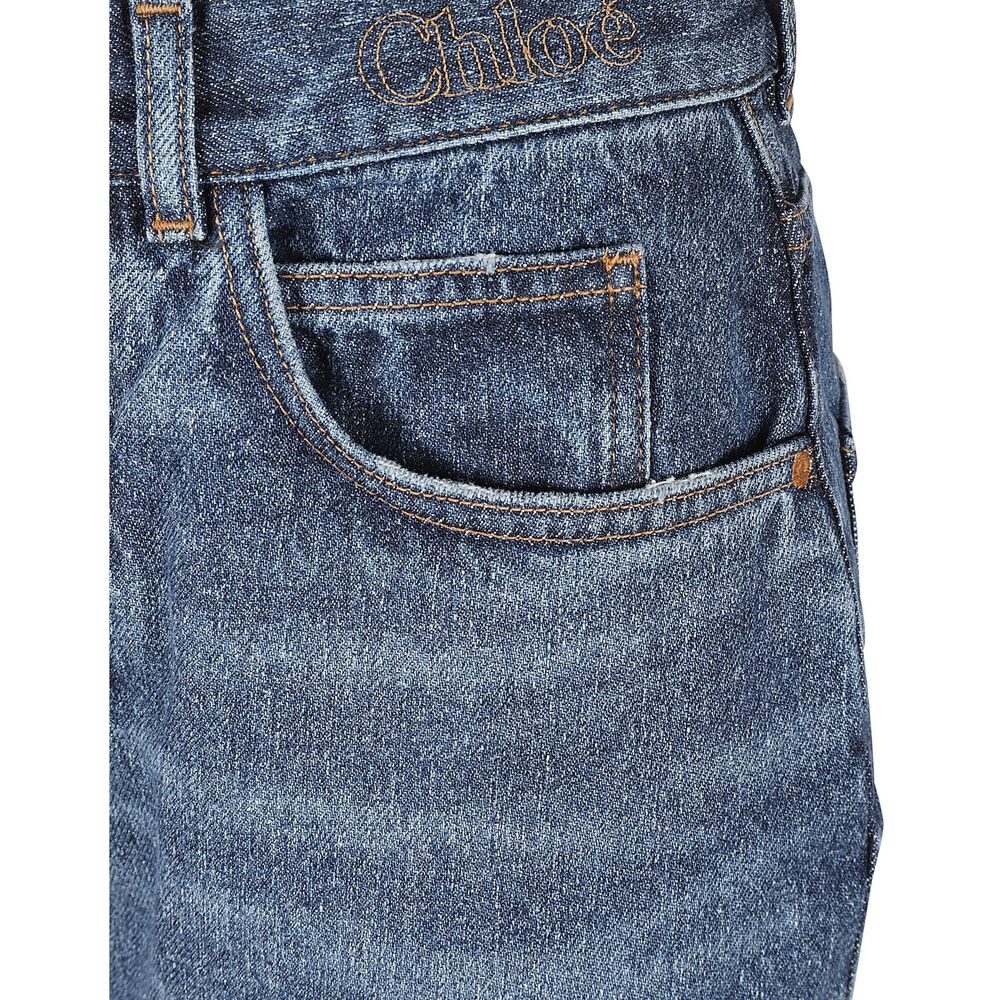 Chloé Merapi Cotton Denim Jeans