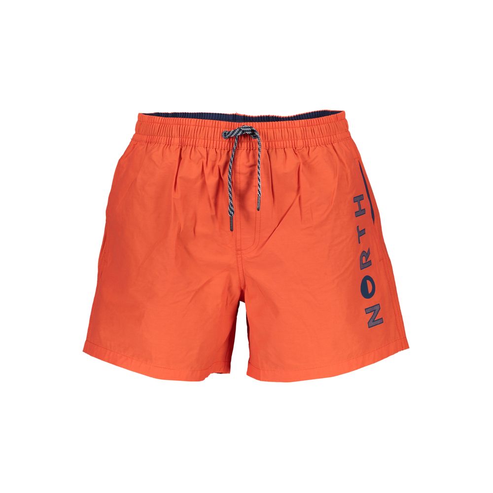 North Sails Arancione Cotton Men's Swim Boxer
