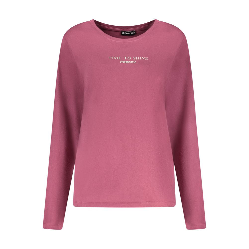 Freddy Purple Cotton T-Shirt