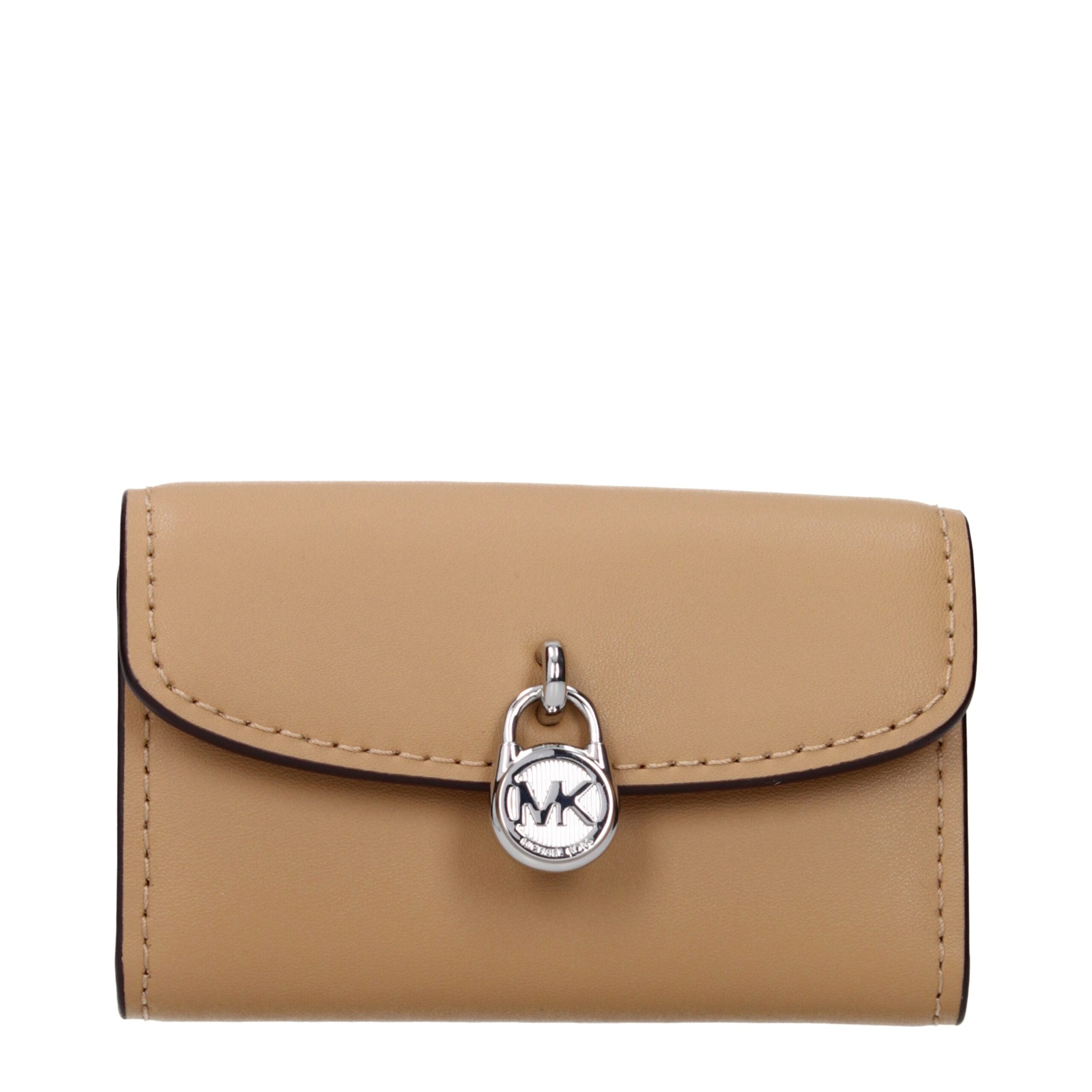Michael Kors Brown Leather Wallets
