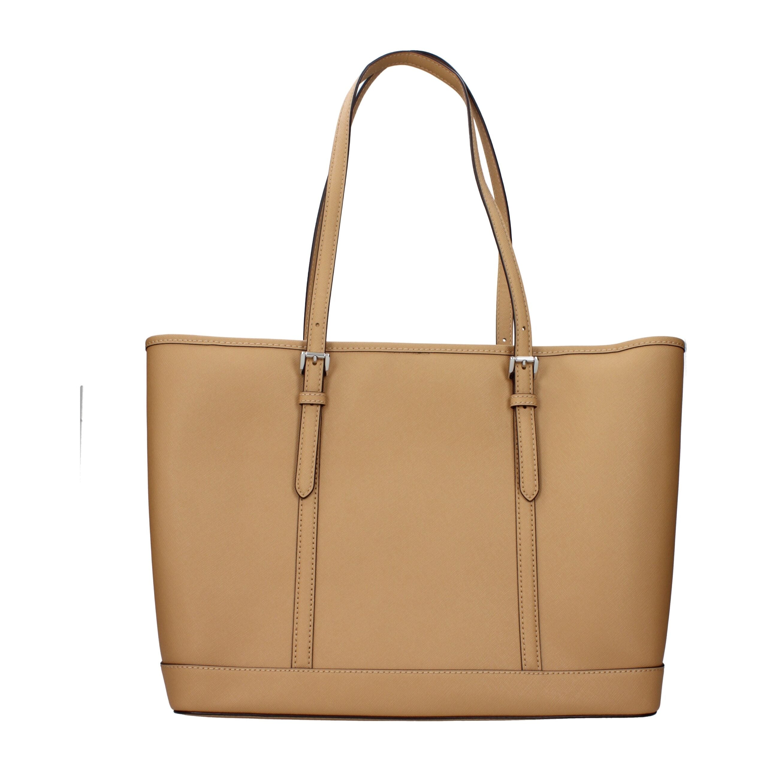 Michael Kors Brown Leather Shoulder Bags