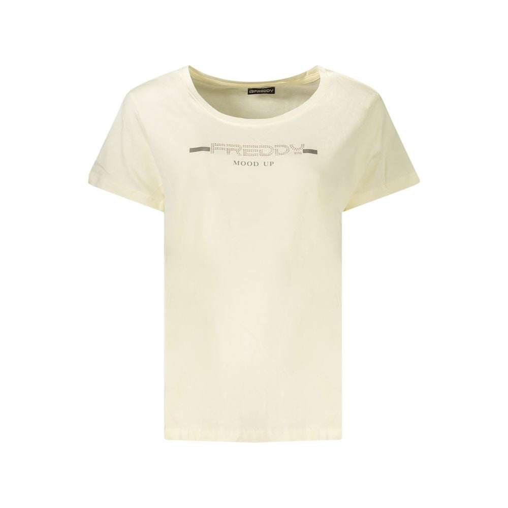 Freddy White Cotton T-Shirt