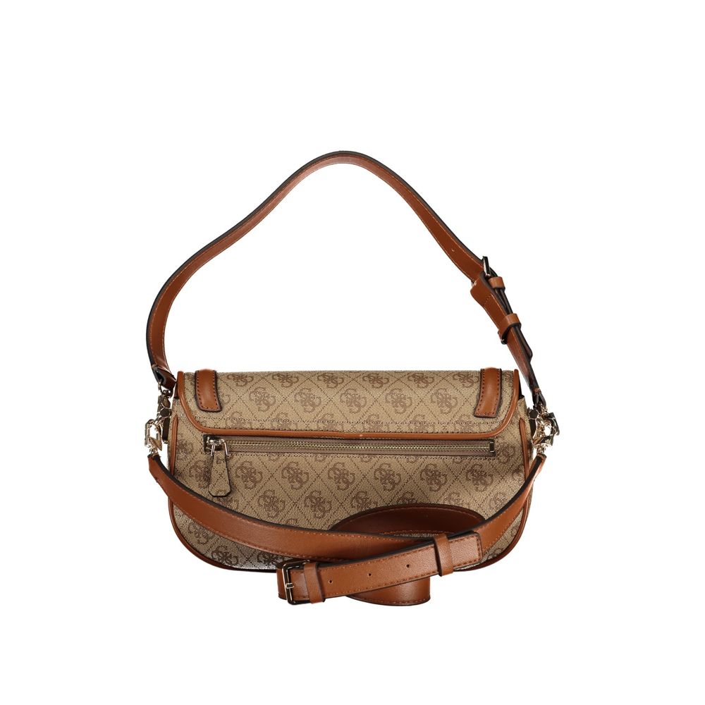 Guess Jeans Beige Polyethylene Handbag