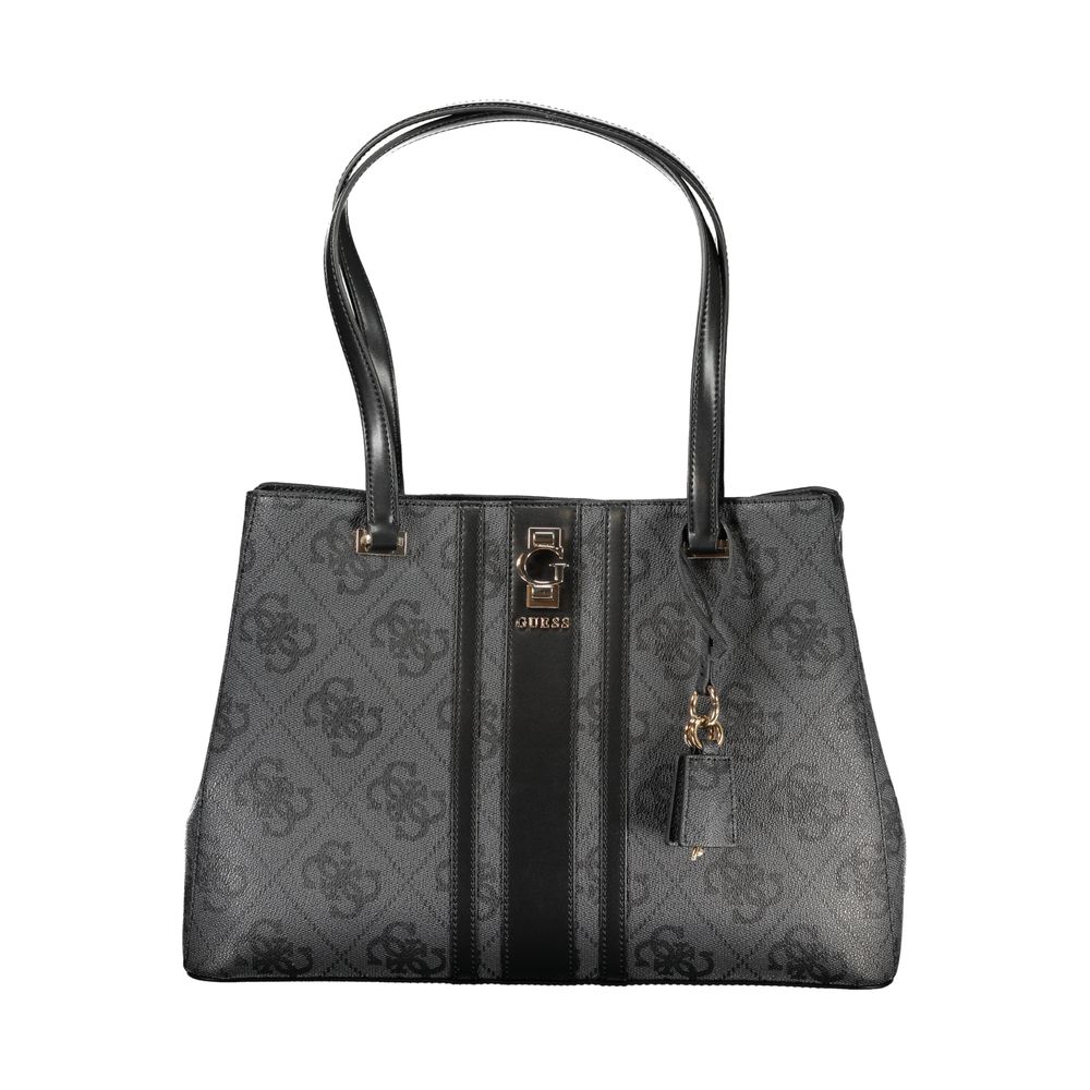 Guess Jeans Black Polyethylene Handbag
