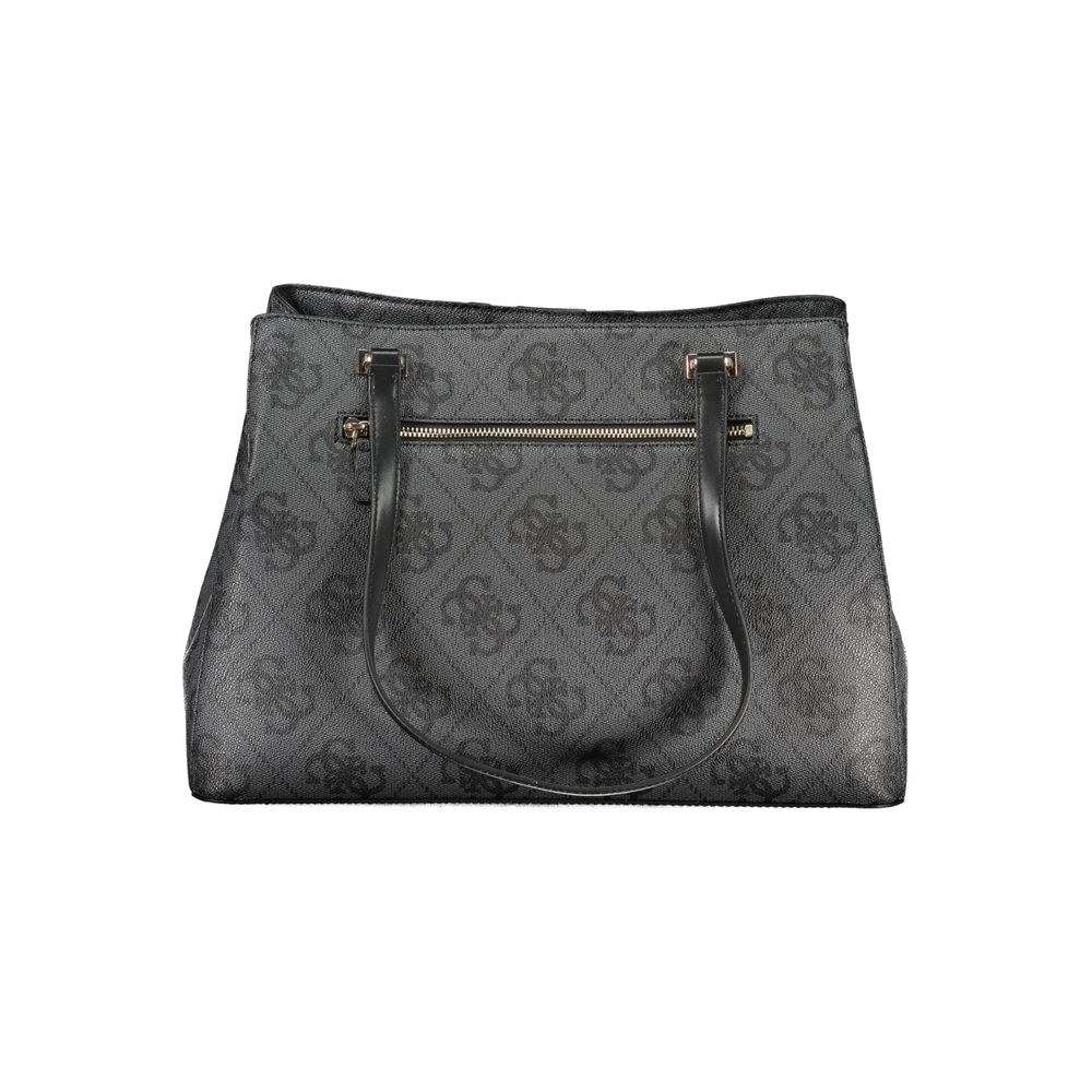 Guess Jeans Black Polyethylene Handbag