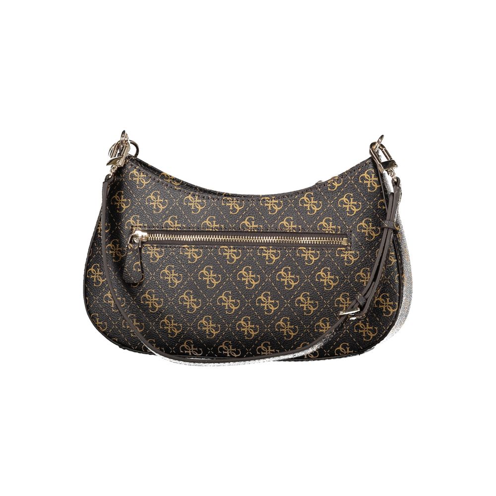 Guess Jeans Brown Polyethylene Handbag