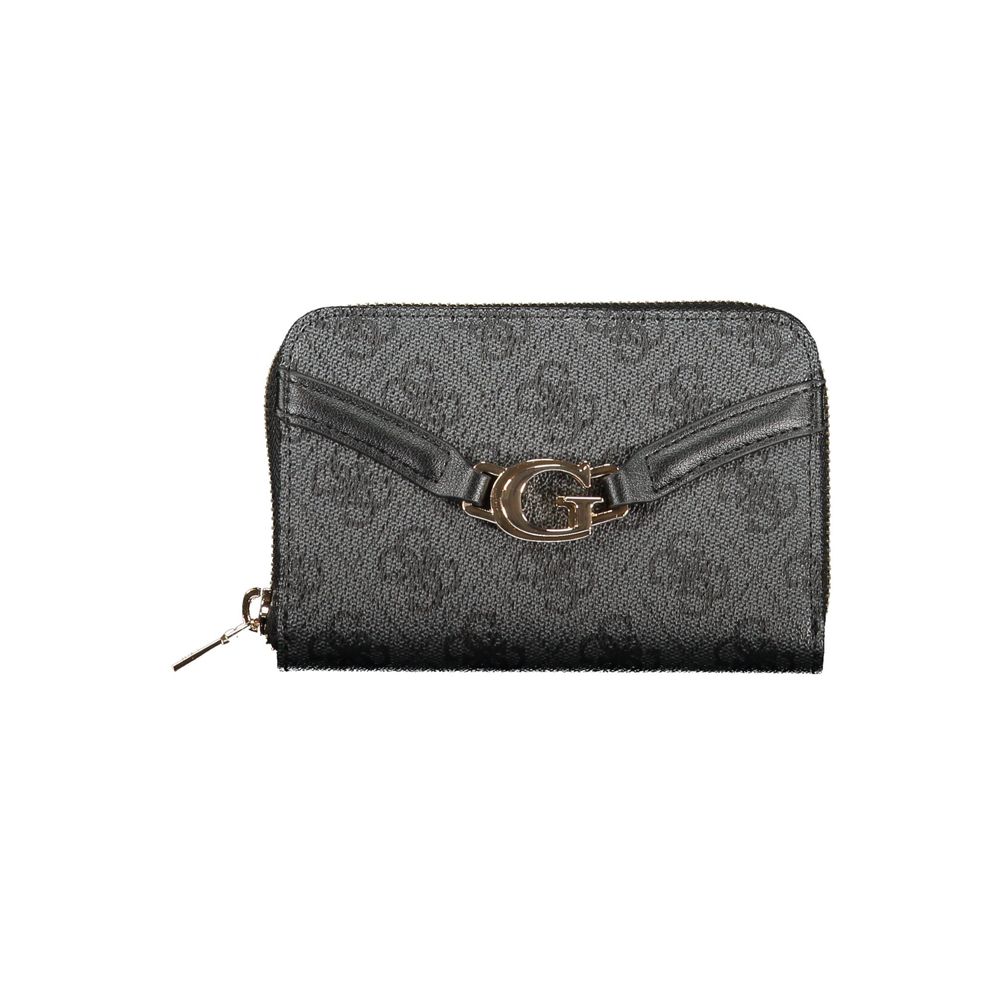 Guess Jeans Black Polyethylene Wallet