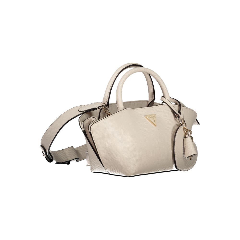 Guess Jeans Beige Polyethylene Handbag