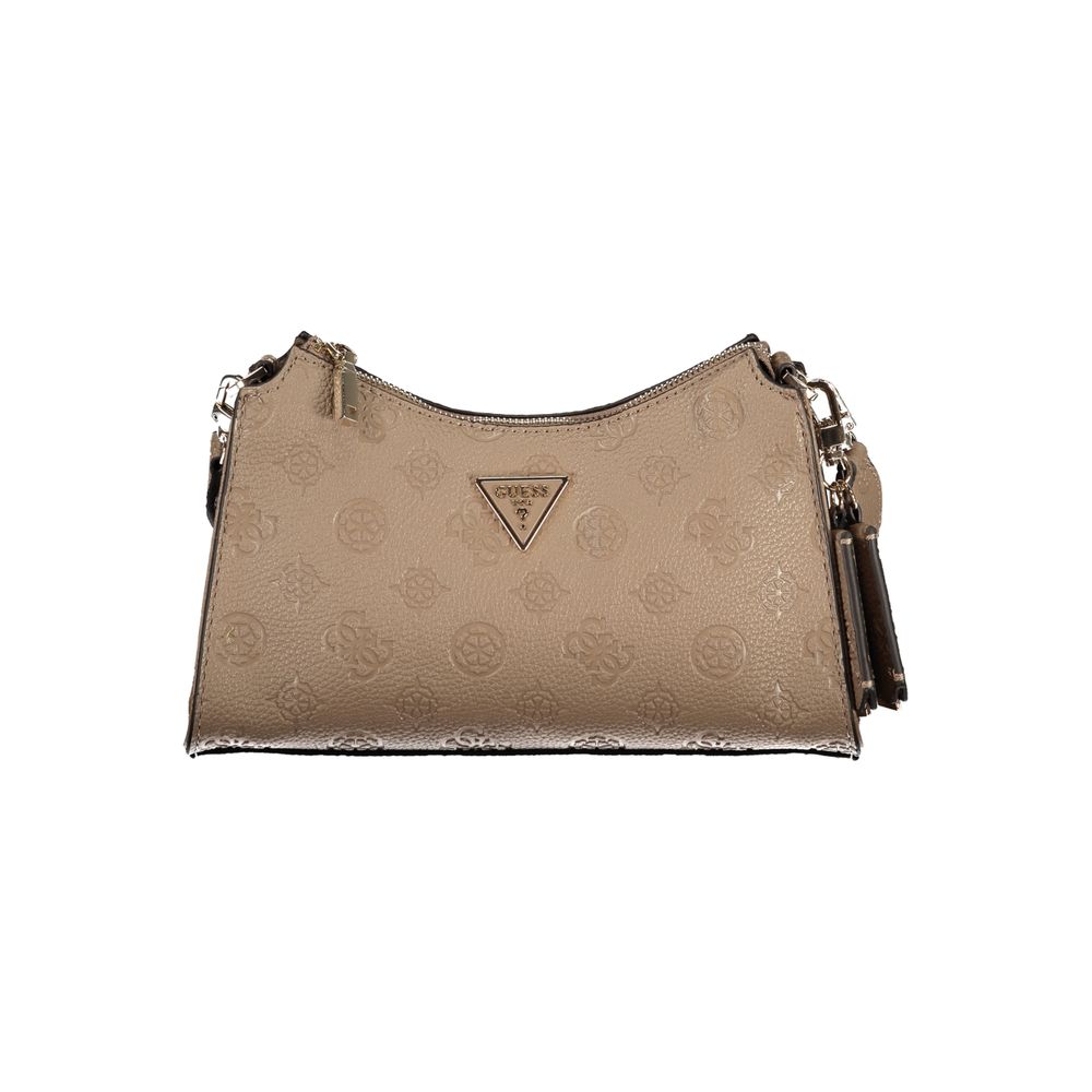 Guess Jeans Beige Polyethylene Handbag