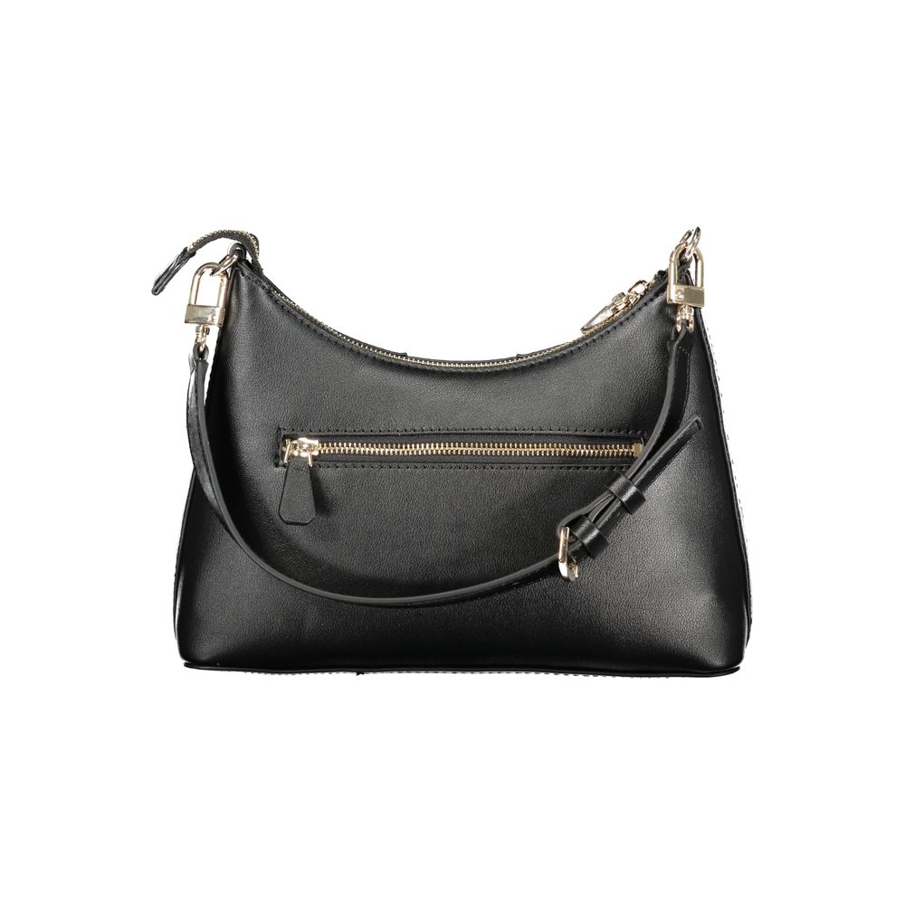 Guess Jeans Black Polyethylene Handbag