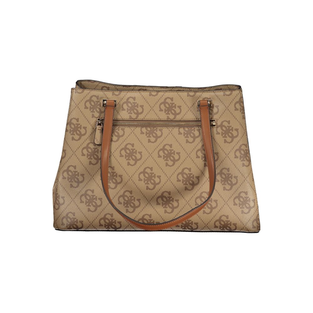 Guess Jeans Beige Polyethylene Handbag