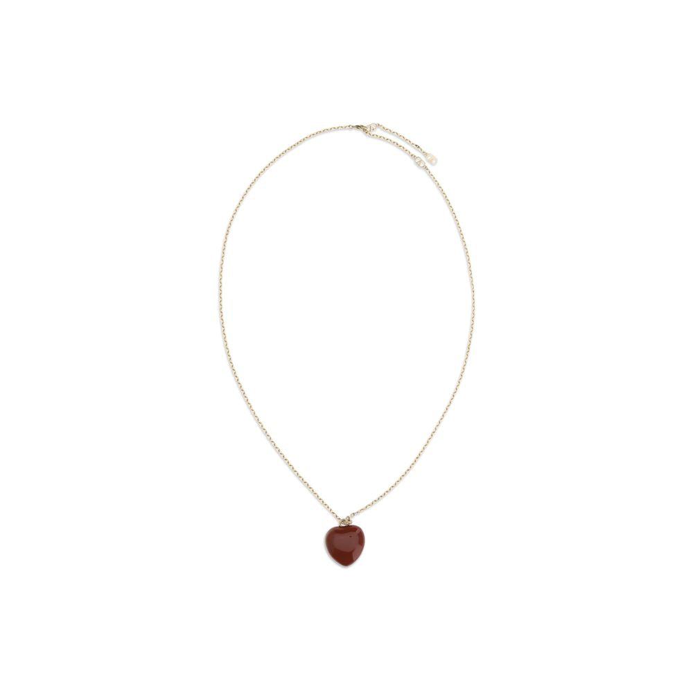 Valentino Garavani Red Brass Necklace