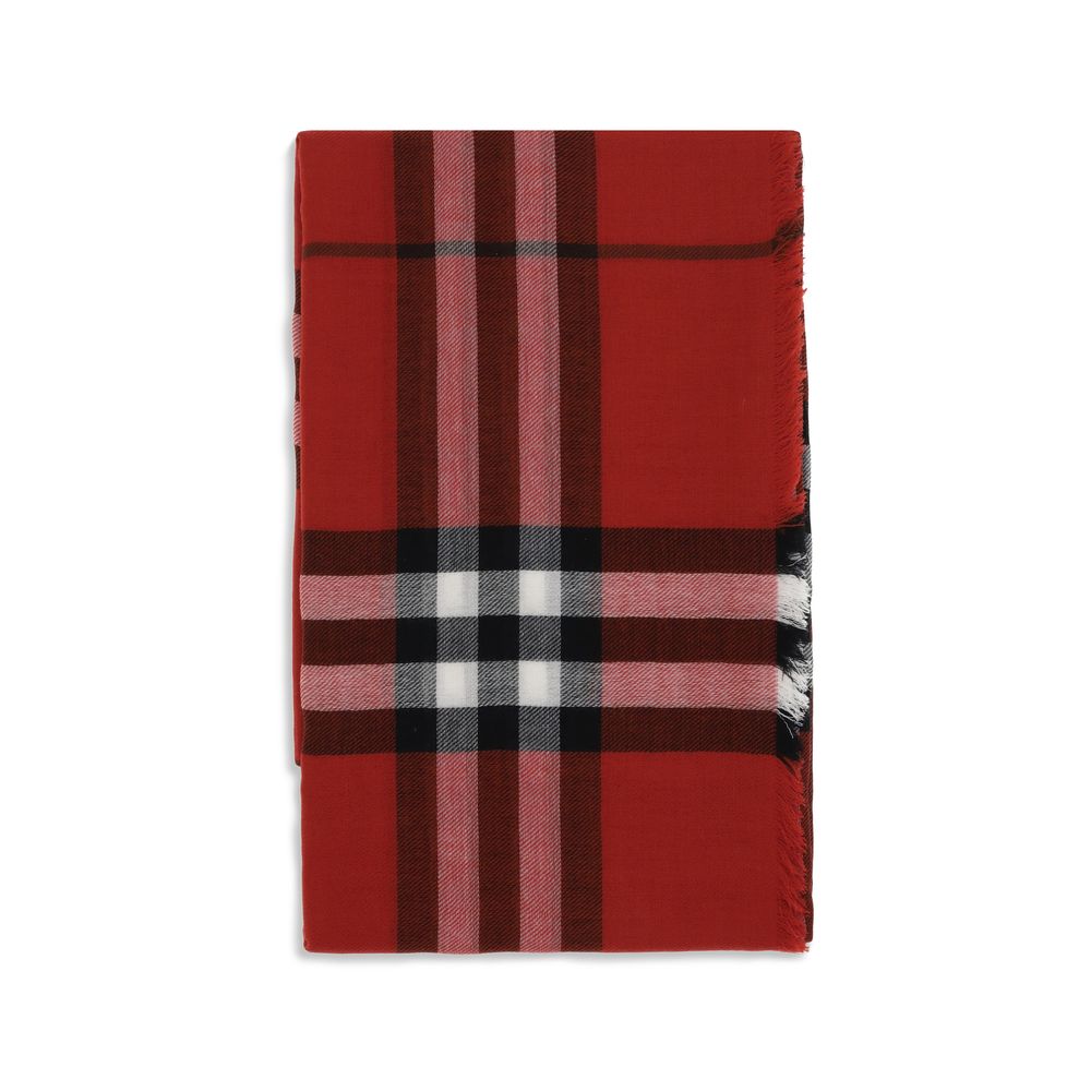 Burberry Multicolor Wool Scarf