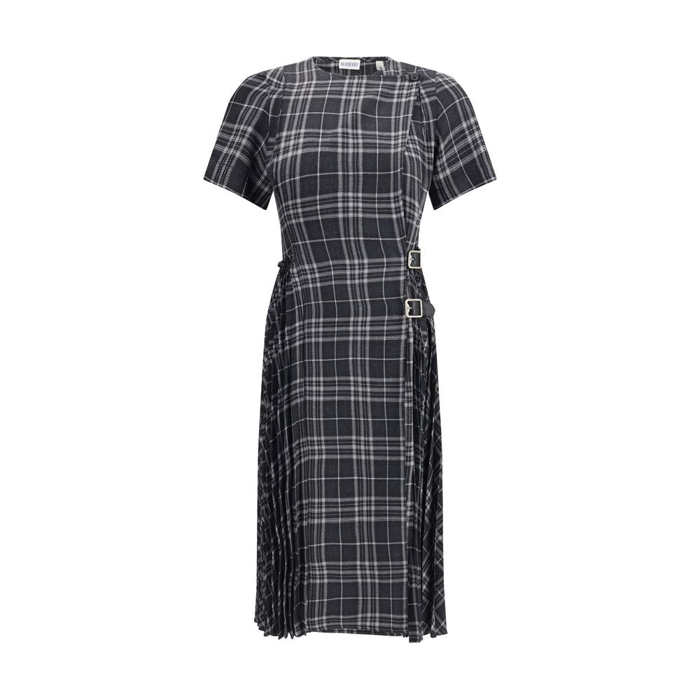 Burberry Gray Polyester Casual Dress