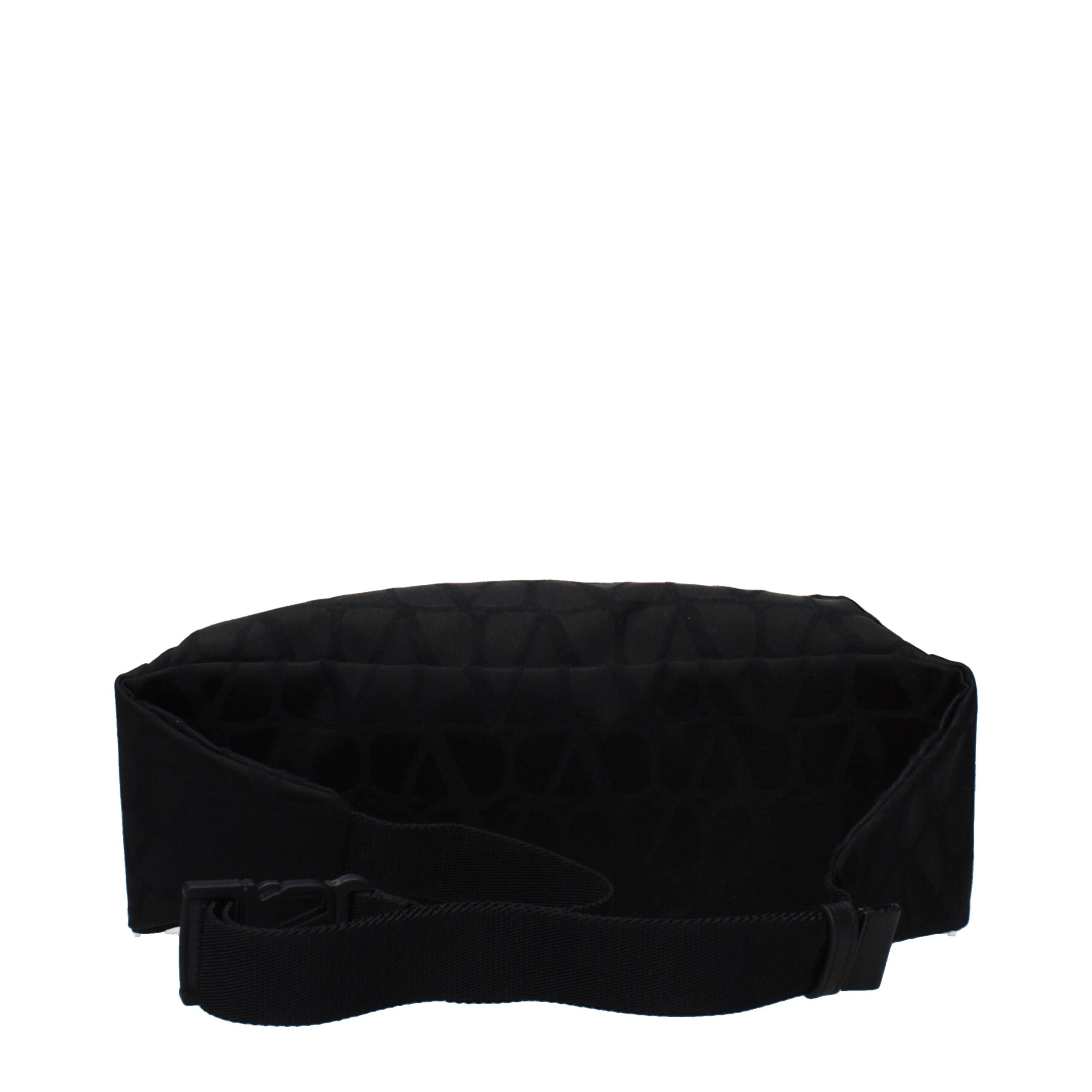 Valentino Garavani Black Fabric Backpack