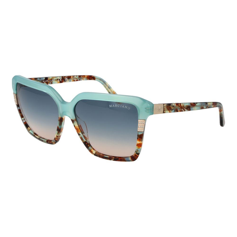 Marciano by Guess Turquoise Acetate Sunglasses