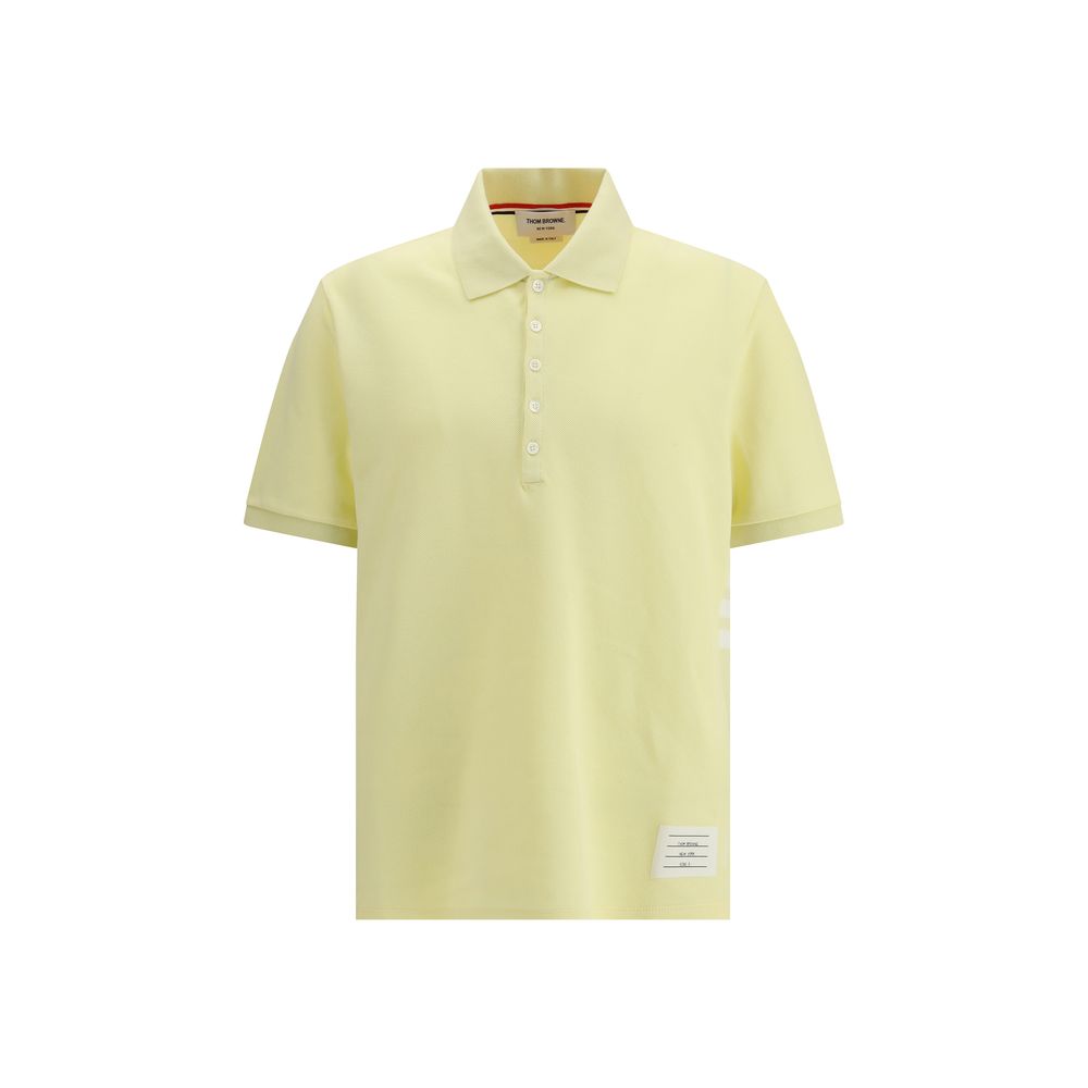 Thom Browne Bicolor Cotton Polo Shirt