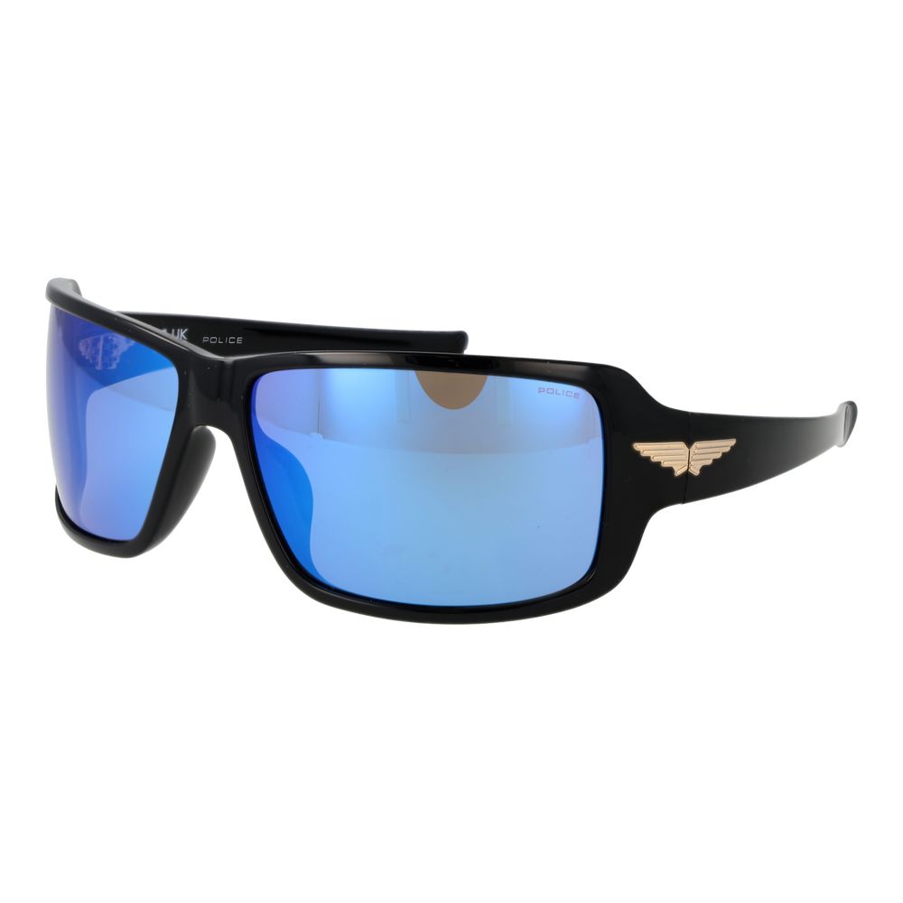 Police Black Plastic Sunglasses